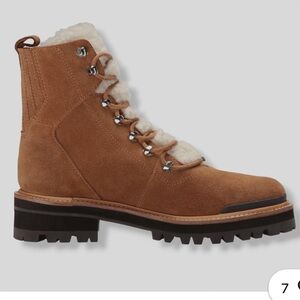 Marc Fisher Brown Suede Winter Boots